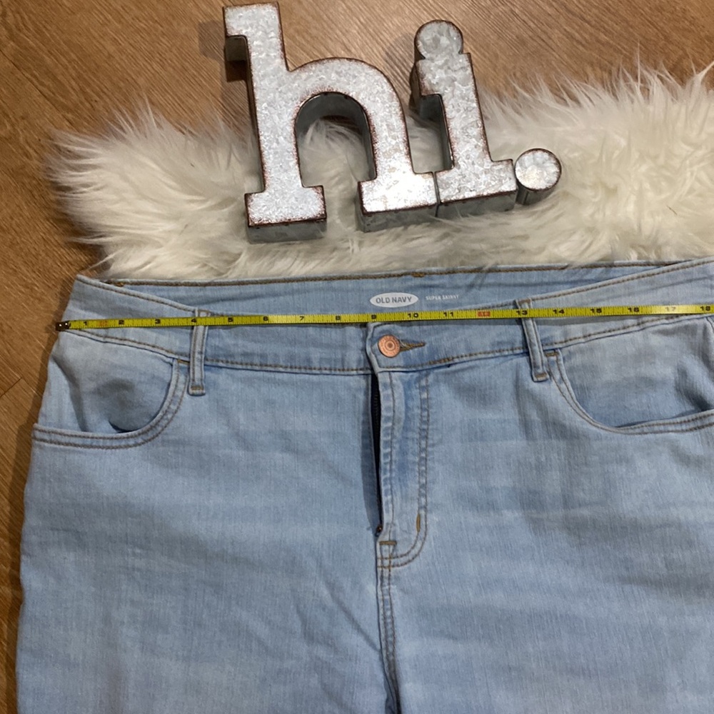 2/$15 OLD NAVY SUPER SKINNY JEANS - Picture 6 of 10